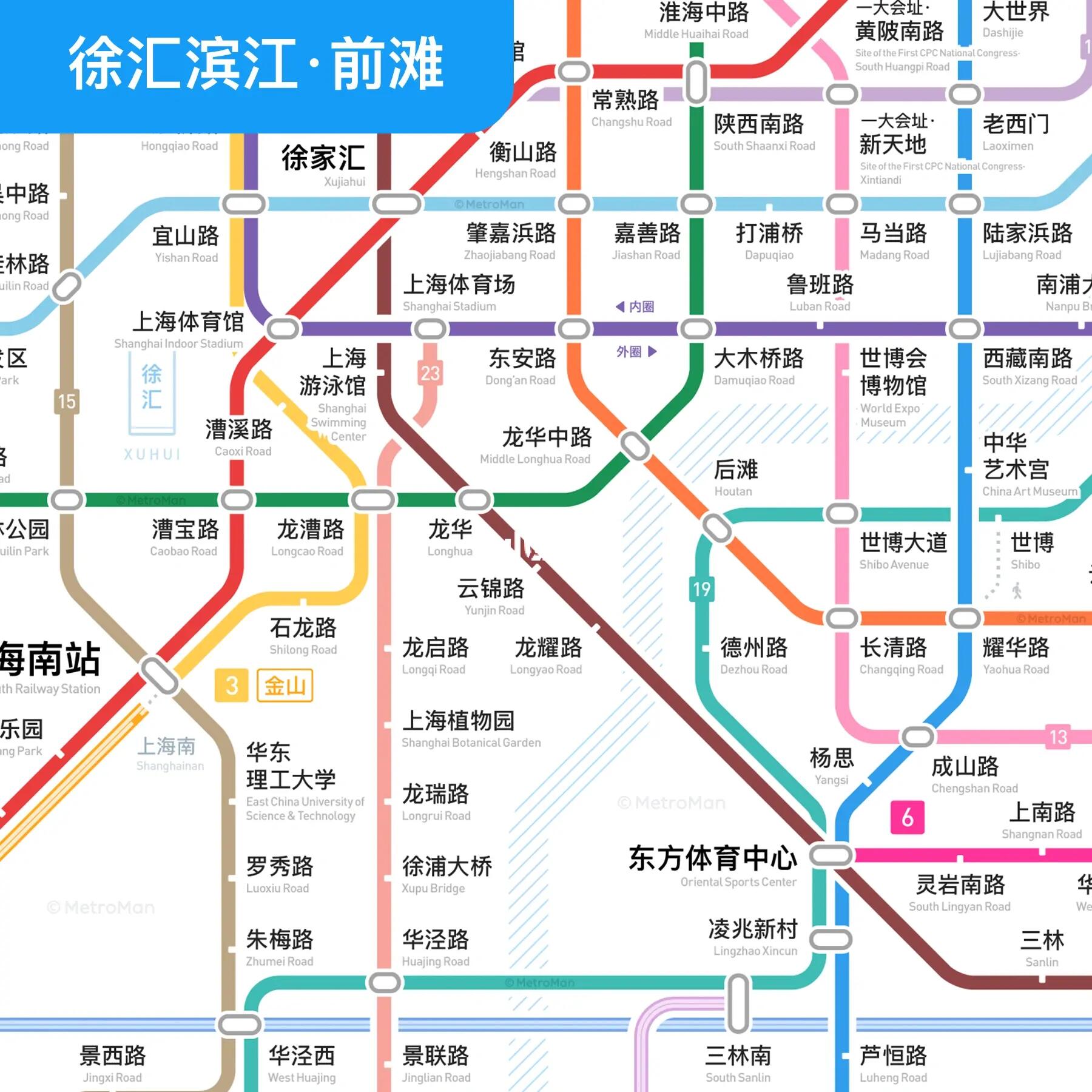 上海地铁19号线最新规划图，揭晓未来城市交通蓝图