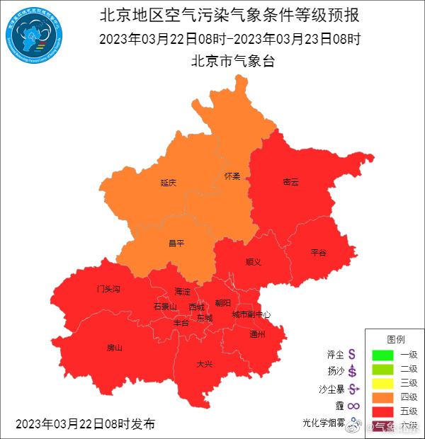 北京最新天气概况