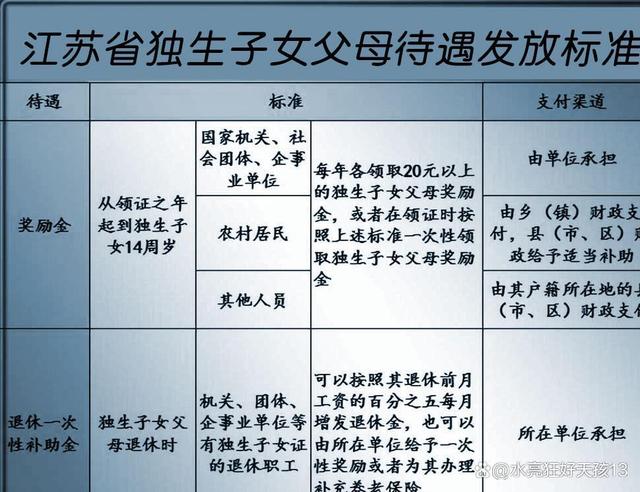 独生子女补贴最新政策深度解读与分析