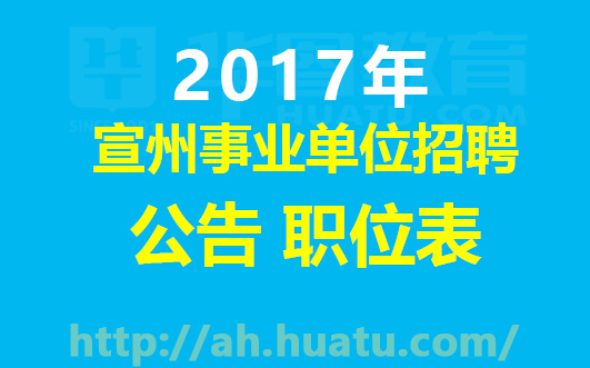 宣州区康复事业单位招聘启事全新发布